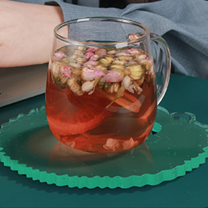 

Tray Molds DIY Resin Coaster Molds Silicone Resin Tray Molds Epoxy Resin Casting Molds for DIY Casting Home Decoration