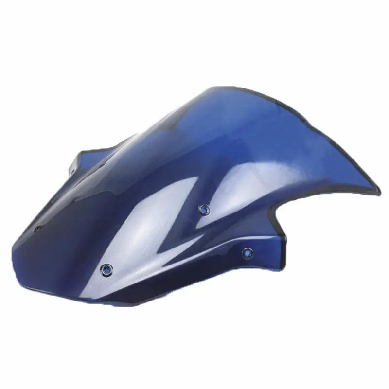

Motorcycle Double Bubble Windshields Windscreen For Kawasaki Ninja ZX10R ZX1000 2011-2015