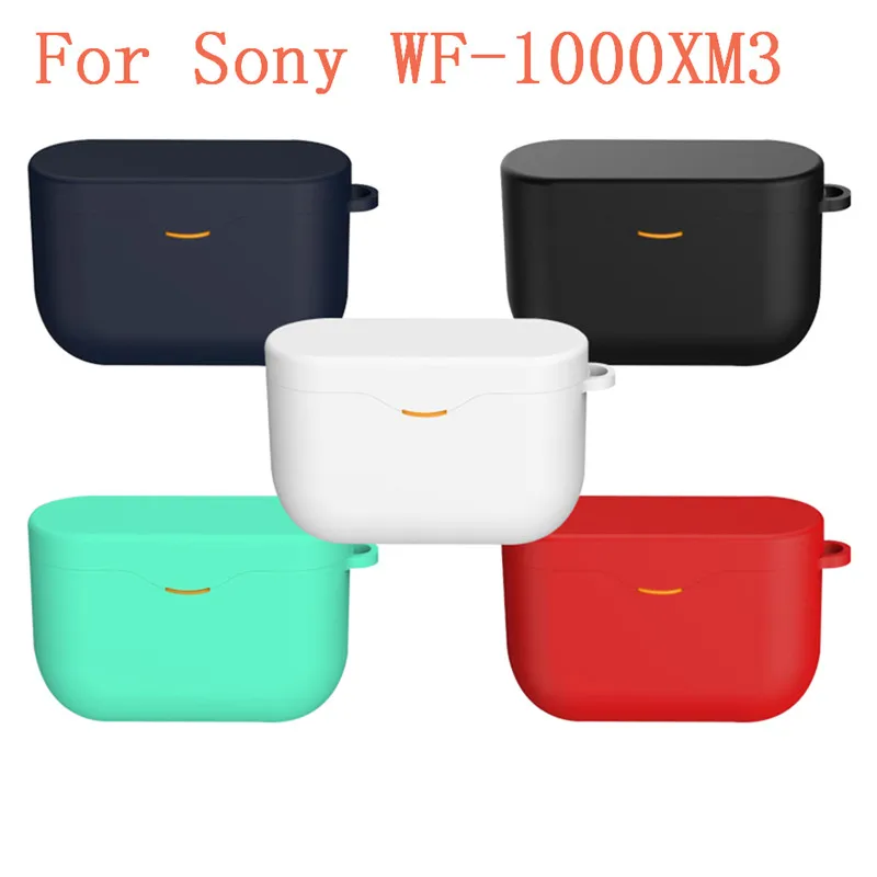 Раскладушка открытие анти шок гибкий силиконовый защитный чехол для наушников