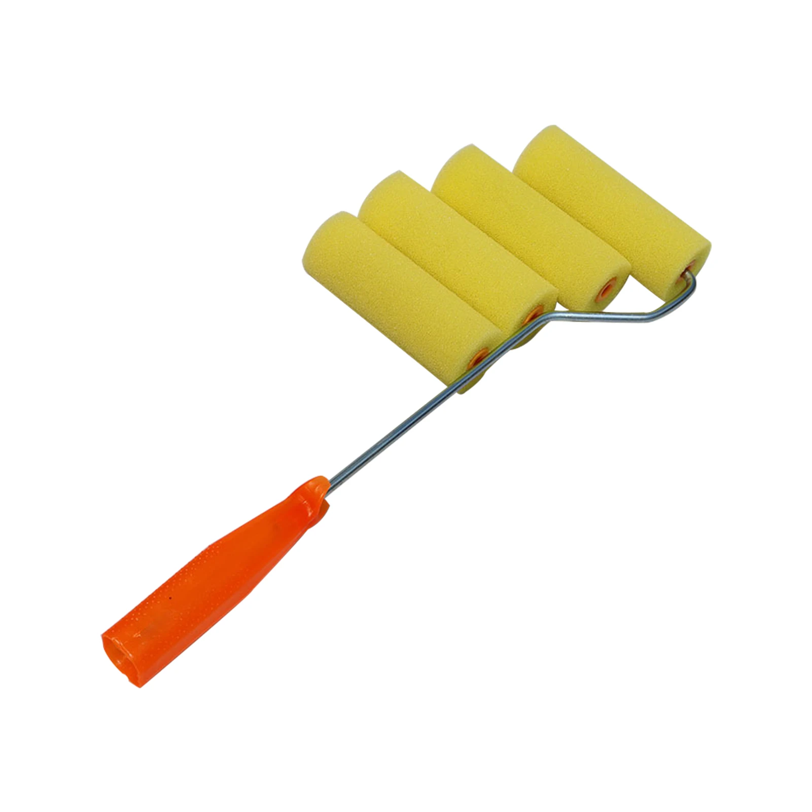 

4inch Ergonomic Construction Tool Home Mini DIY Manual Wall Decoration Non Slip Labor Saving Paint Roller Set Replacement Cover