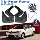 Брызговики для Renault Fluence Samsung SM3 2010  2019, 4 шт.
