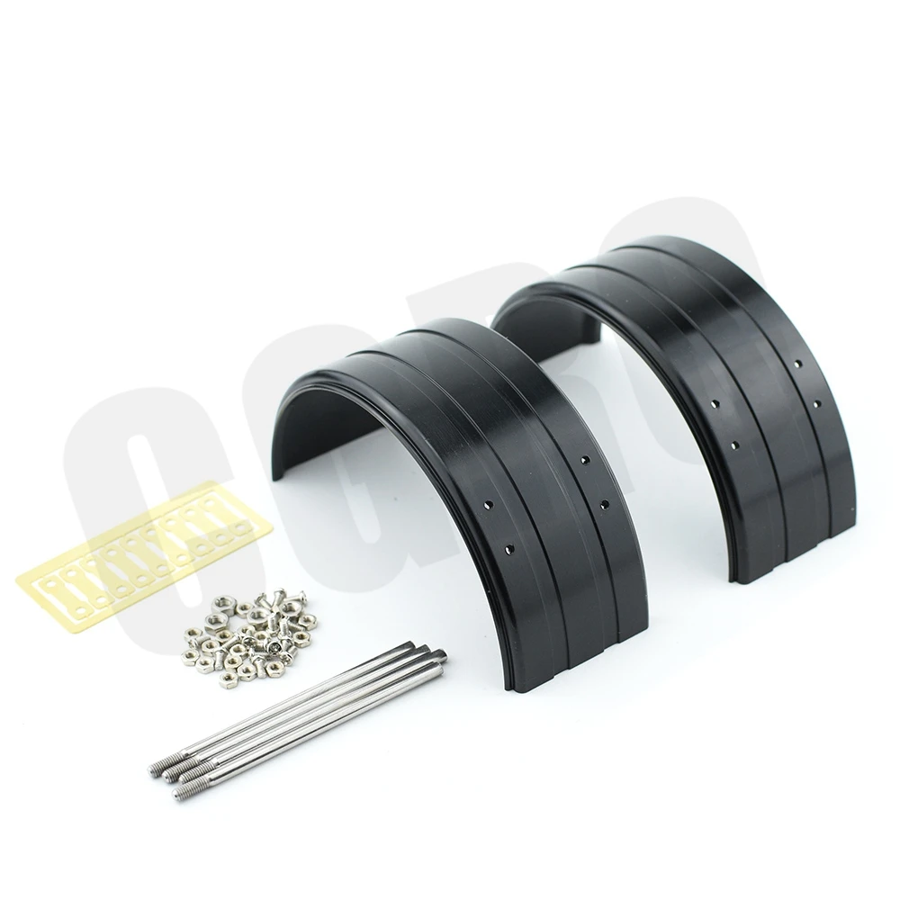 1 пара металлическое переднее заднее крыло колесо для бровей 1/14 Tamiya RC