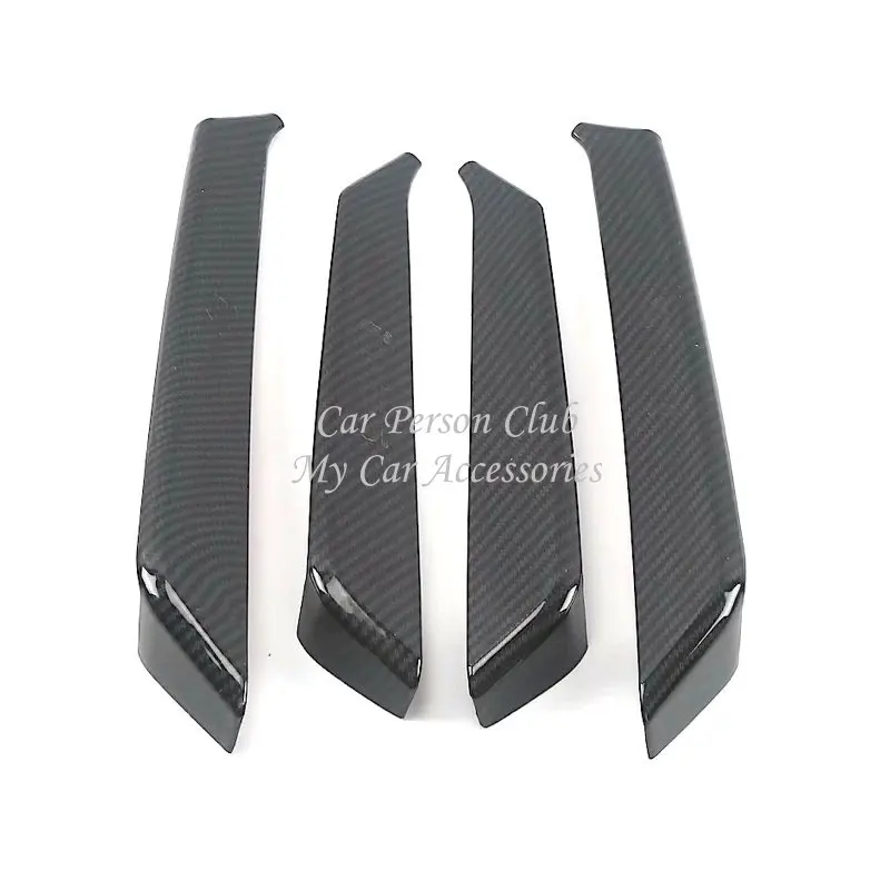

Carbon Fibre For Hyundai ix35 2018 2019 Interior Door Panel Frame Cover Armrest Molding Trims Garnish Protector Car Accessories