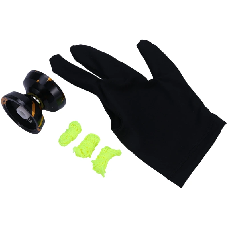 

BEBOOYOYO Metal Yoyo Professional Yoyo Set Yo Yo + Glove N12 Yo-Yo Metal Yoyo Classic Toys Gift Present