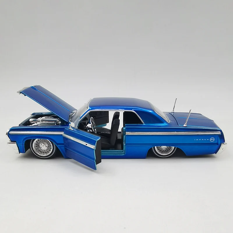 Модель автомобиля JADA 1:24 Chevy Impala литая и Игрушечная модель из сплава 1964 Chevrolet для