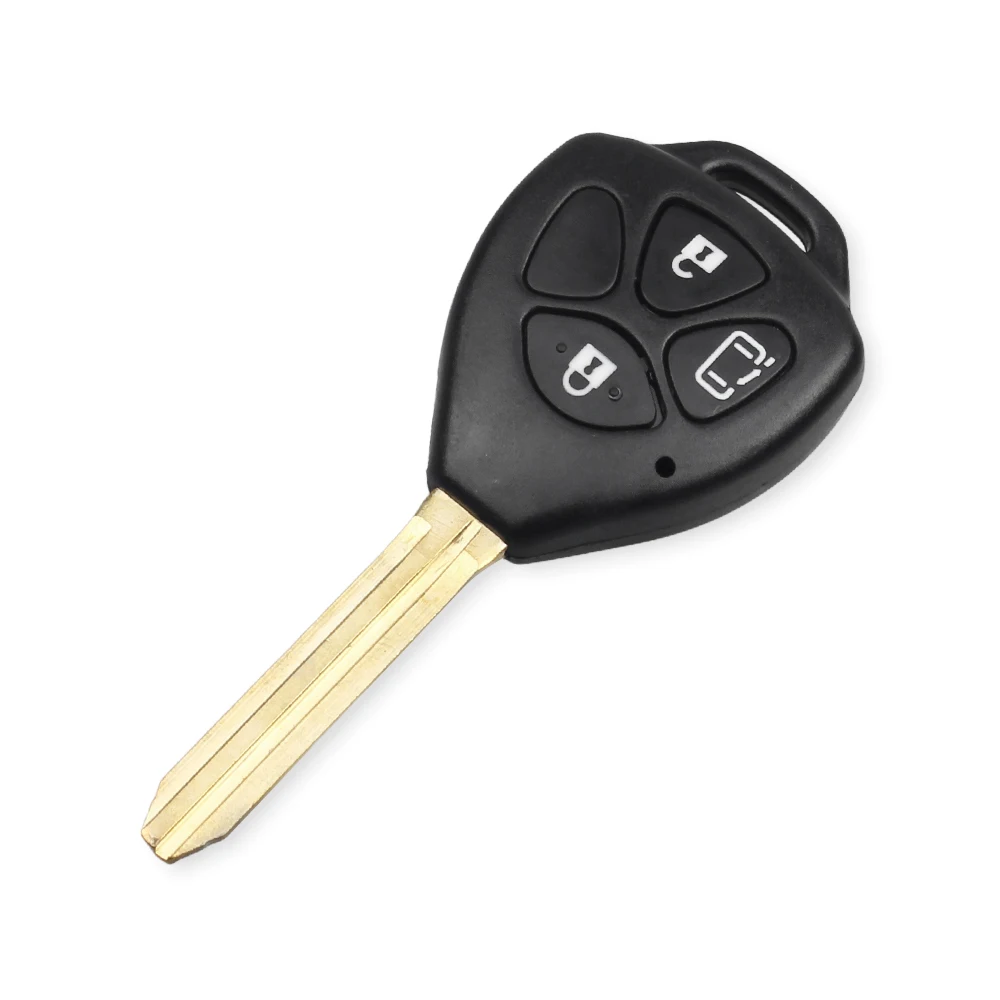 Чехол брелок KEYYOU 2/3/4 BTN для Toyota Corolla Yaris Prado Tarago Camry RAV4 REIZ Crown Avalon Venza|Ключ от авто| |