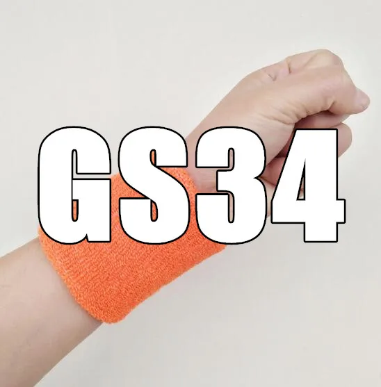 Последний 2020 Q3 GC34 новый стиль GC 34 наручный набор рукав пот Впитывающее спортивное