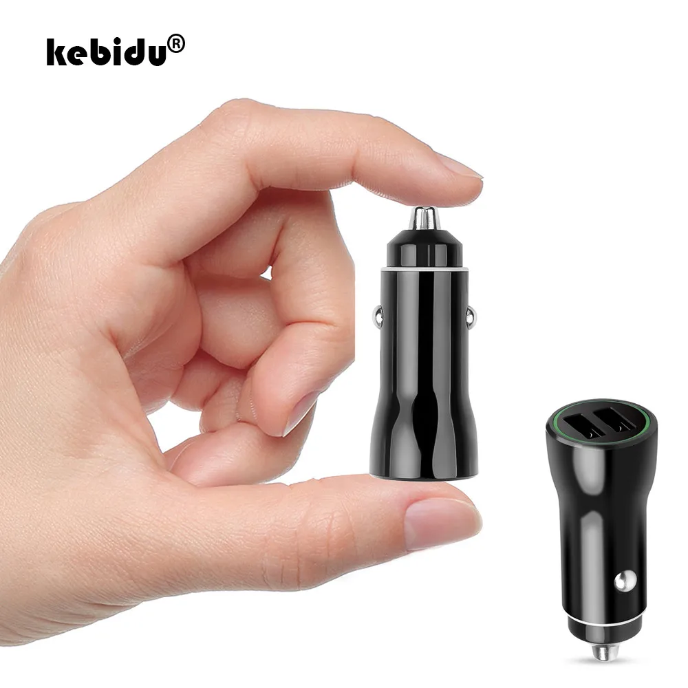 Автомобильное зарядное устройство с двумя USB портами 3 1 а 12 в|FM-трансмиттеры| |