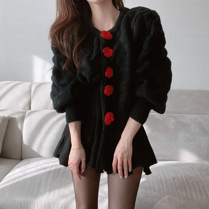 Причудливый шикарный Короткий Молодежный свитер в западном стиле для девушек