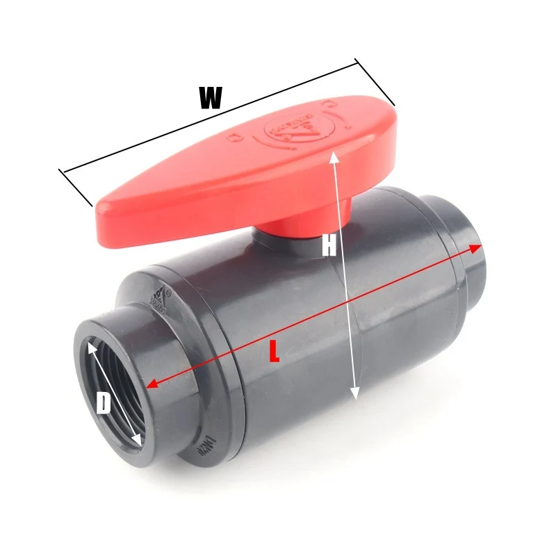 1 шт. 75 90 110 мм 2 1/2 &quot3&quot 4 &quotвысокое качество UPVC глобус клапан орошения сада