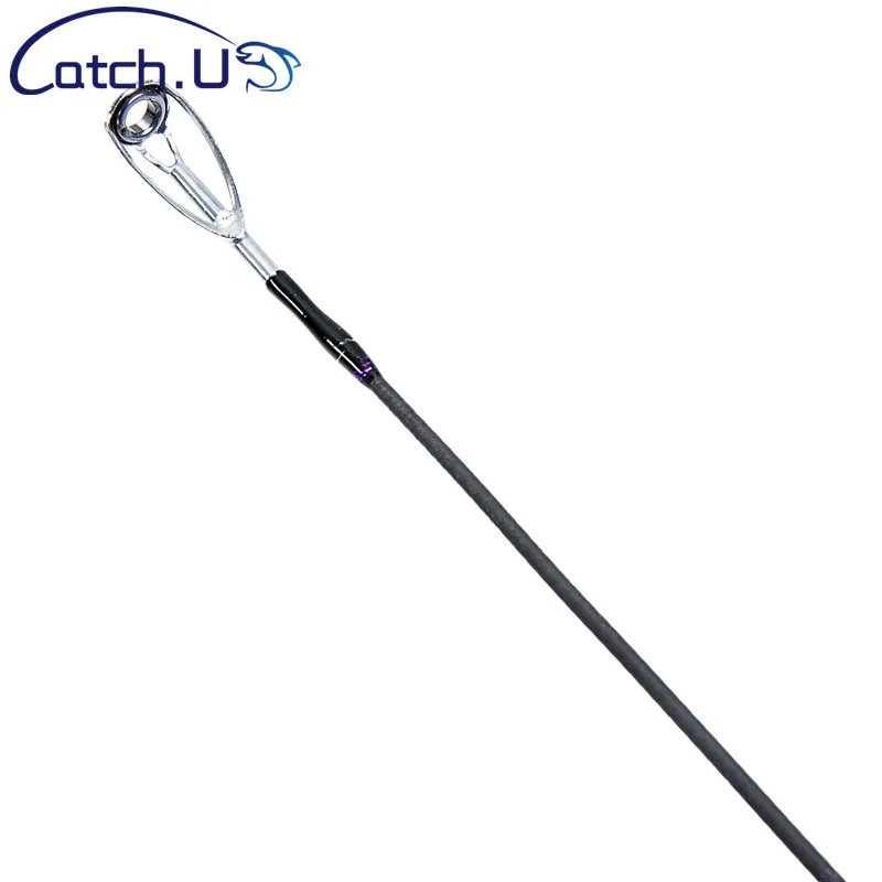 

Catch.U 1.8M Black Carbon Fiber Fishing Rods Spinning Soft Fishing Pole UL Spinning Rod