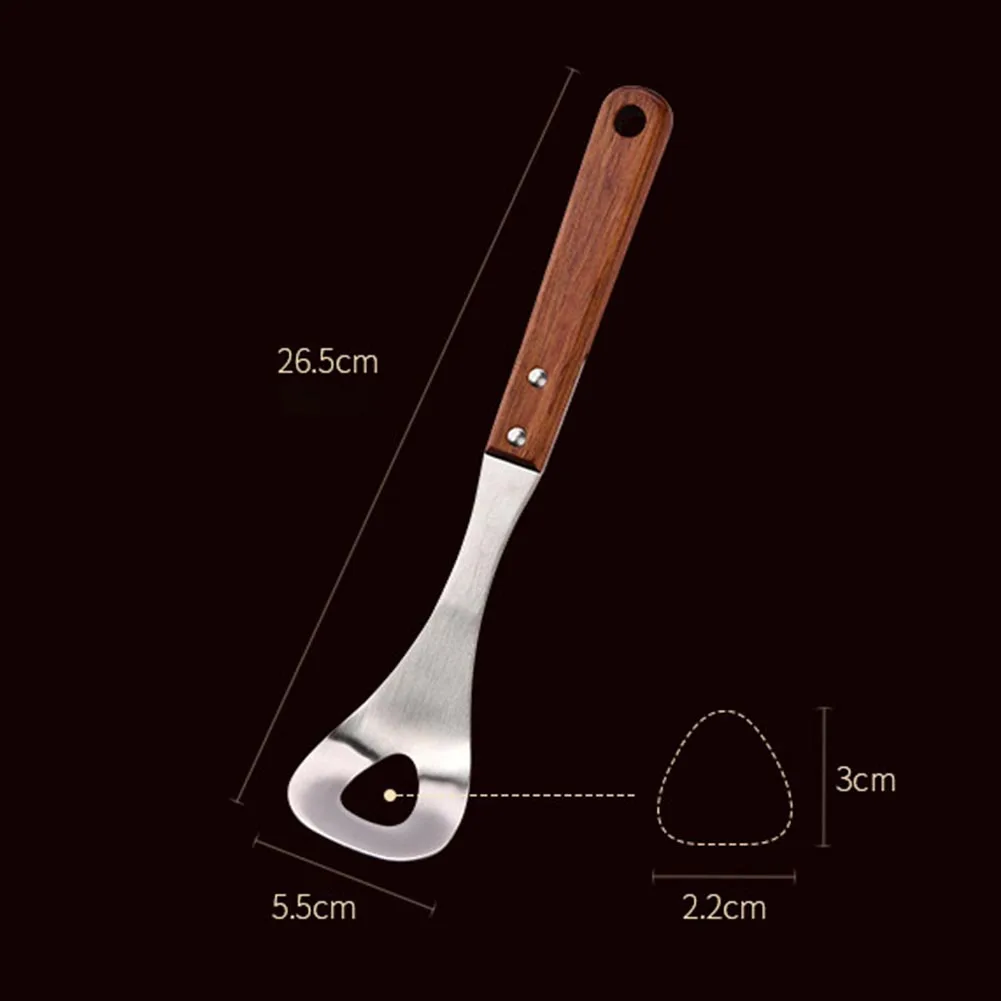 Кухня Удобный из нержавеющей стали антипригарный фрикадельница форма ложка