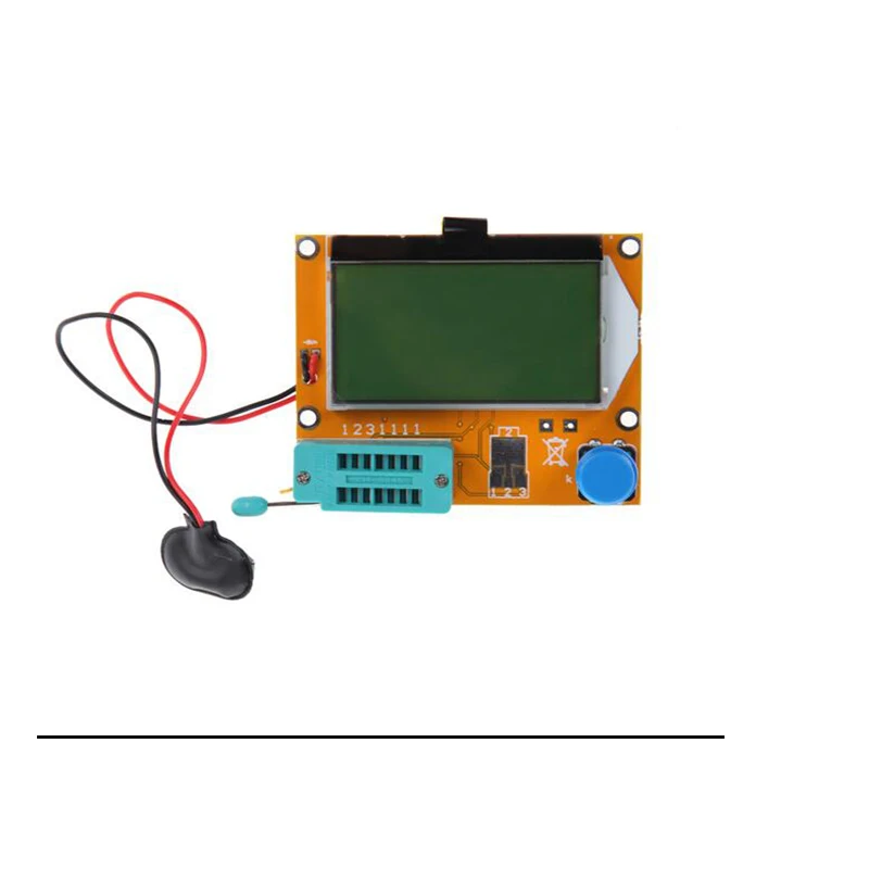 Цифровой тестер транзисторов V2.68 ESR-T4 Mega328 измеритель емкости диодов и триодов