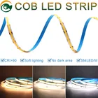 Гибкая светодиодная лента, 5 мм, 8 мм, 10 мм, 12 В, 24 В, CRI 90 RA 3000K 4000K 6000K