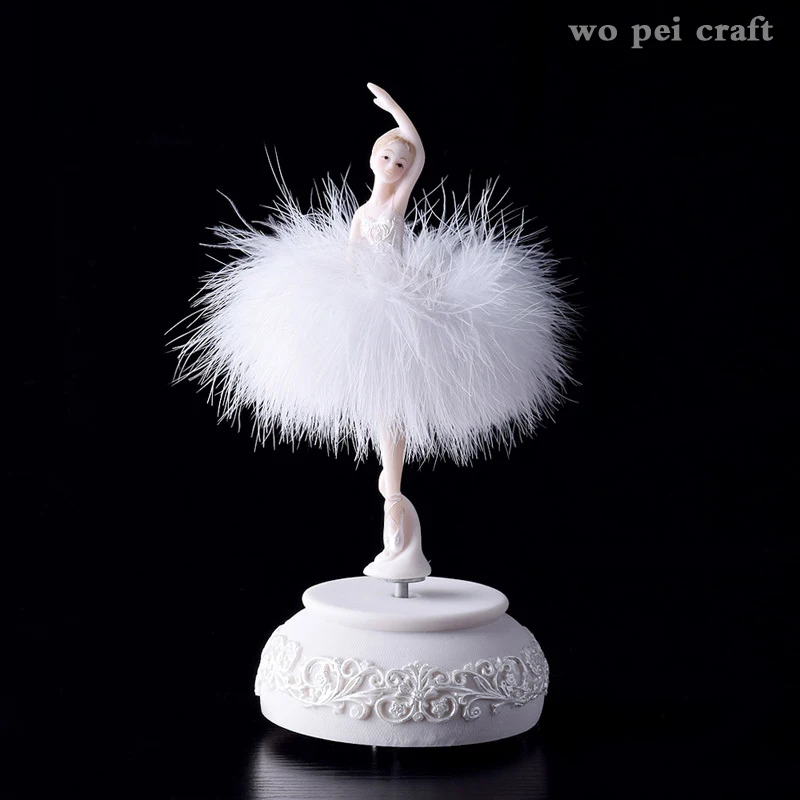 

Fairy Garden Ballerina Cartoon Miniature Figurines Resin Ballet Dancer Ornaments Cute Girl Room Decoration Home Decor Modern