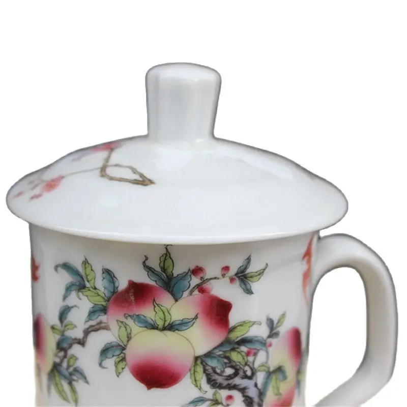 Керамическая Цветочная чашка Цзиндэчжэнь чайная чашка. | Дом и сад