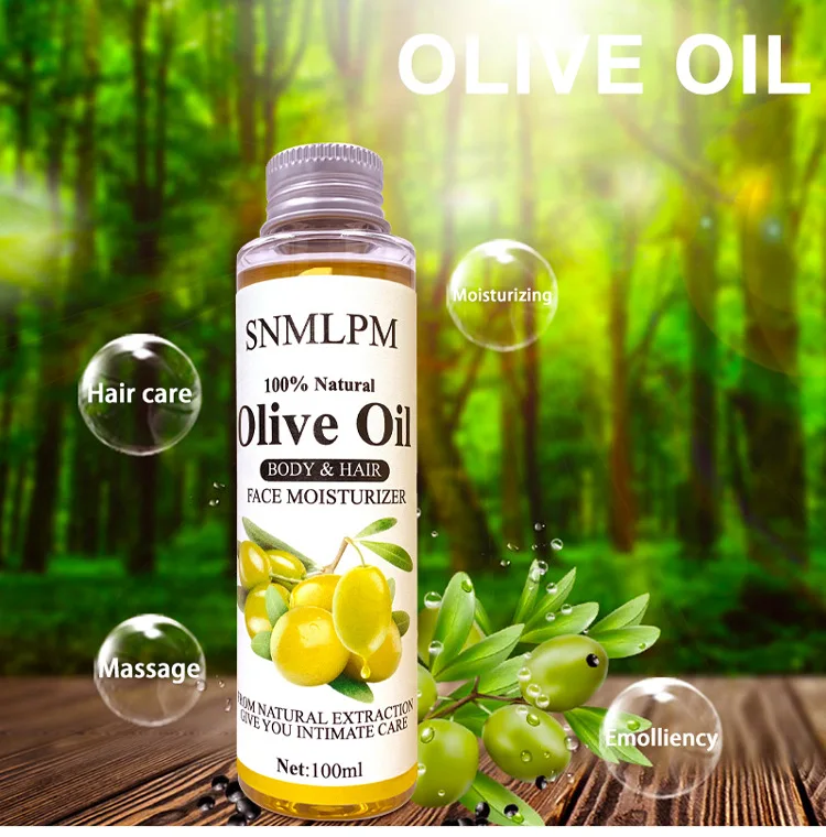 100 мл оливковое эфирное масло массажное для всего тела уход за телом