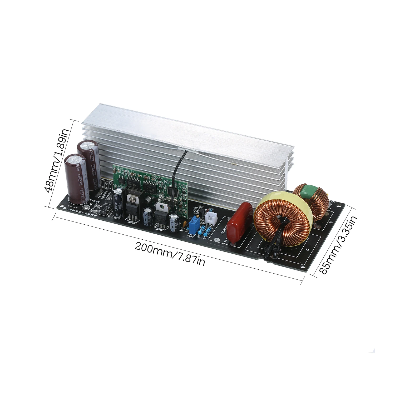 

KKmoon 1000W Sine-wave Post Board Pure Sine Wave Inverter Power Inverter Board Post Sine Wave Amplifier Module Board