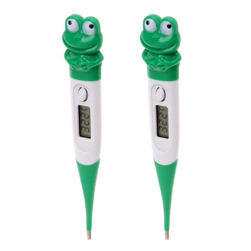 

2 PCS Head Precision Body Temperature Tester Digital Thermometer Child Baby Household Electronic Thermometer