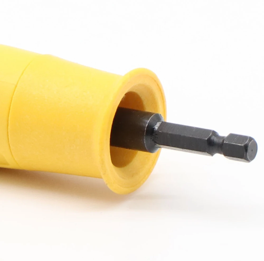 Угловой адаптер для отвертки 90 градусов с шестигранным удлинителем на 105