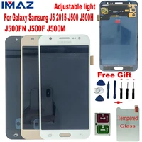 imaz adjust light lcd for samsung galaxy j5 2015 j500 j500h j500fn j500f lcd display touch screen digitizer assembly for j5 lcd