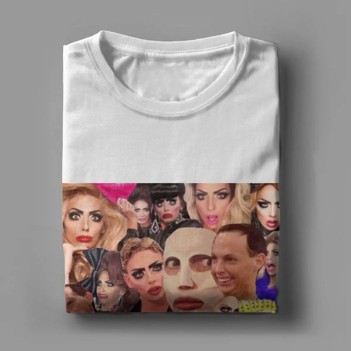 Футболка Alyssa Edwards с коллажем для мужчин хлопковая потрясающая футболка руполь