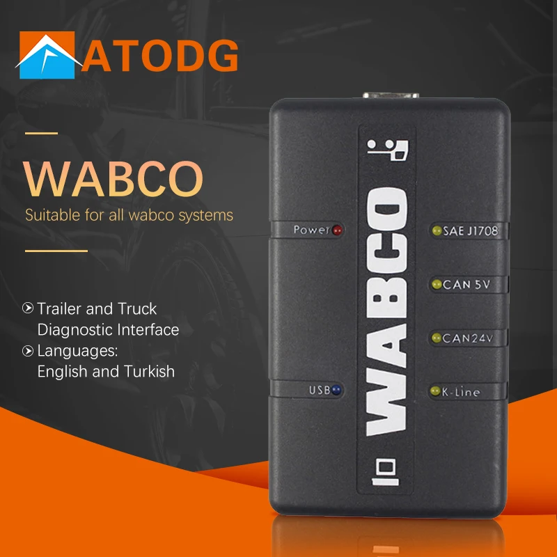Диагностический комплект WABCO (WDI) диагностический прицеп поддержка системы