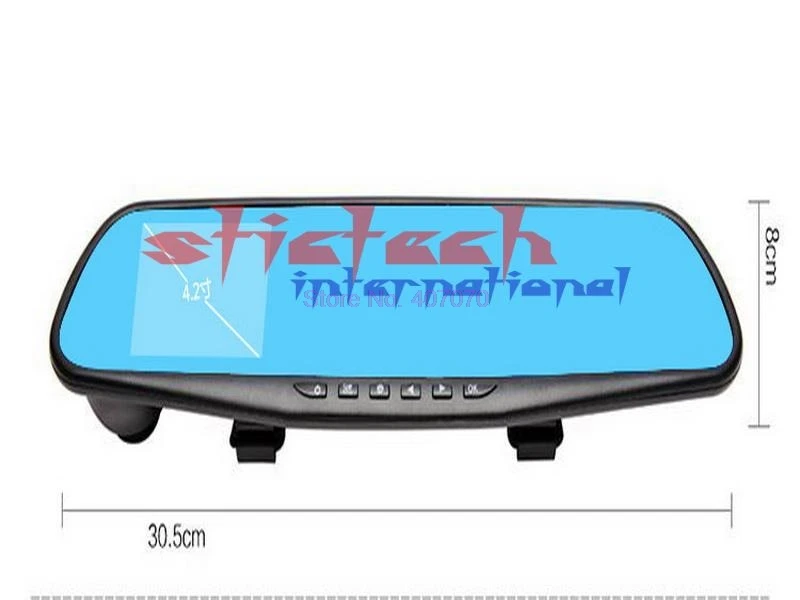 Изготовитель: DHL или Fedex 50pcs HD видеорегистратор с двумя объективами 4 0 дюймов 1080P