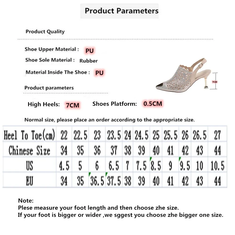 

New Chic Metal Pointed Hollow Out Pumps Luxury Shiny Bling Design Rhinestone Runway Party Women Sandals Fashion Wedding Shoes