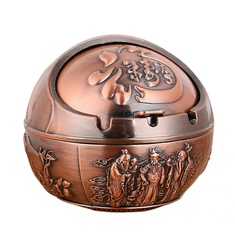

Durable Decorative Ashtray Windproof Wear Resistant Ash Case Waterproof Decorative Ashtray
