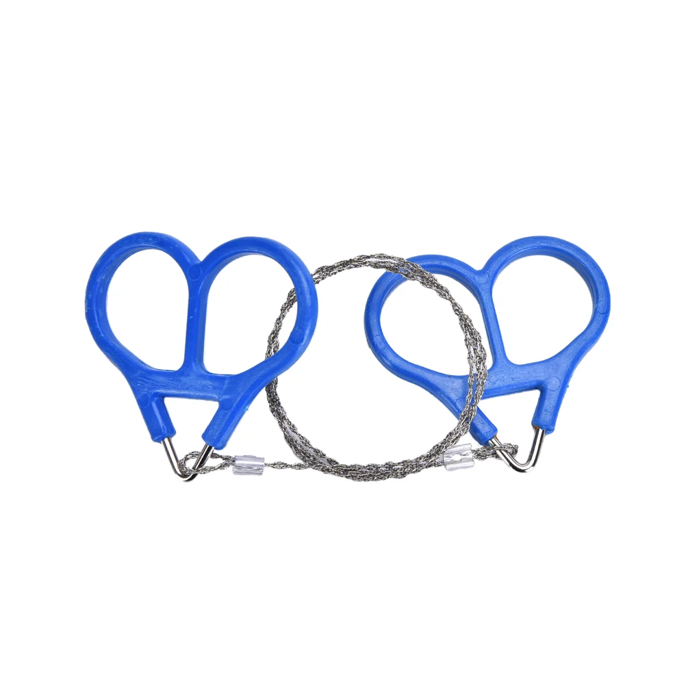

Outdoor Steel Wire Saw Ring Scroll Emergency Travel Hiking Hunting Survival Tool Set 60cm