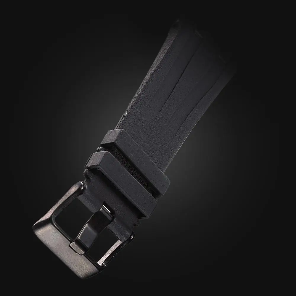 

Hot Sale Men Sport Watch Military Watches Chronograph Rubber Band Mens Black Clock relogio masculino