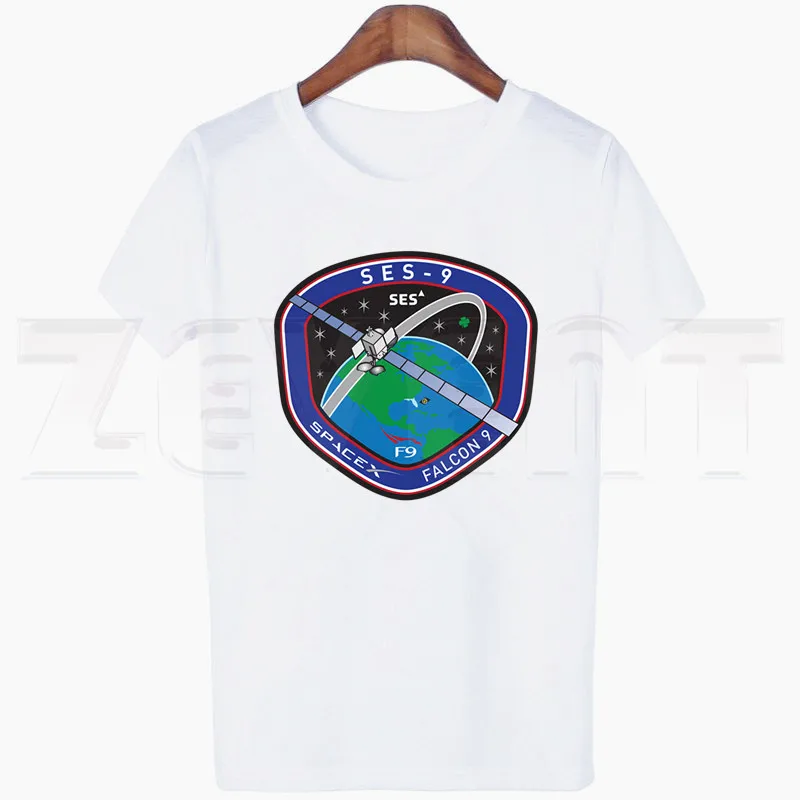 Пространство X логотип занимают Mars ракеты SpaceX летние топы и футболки