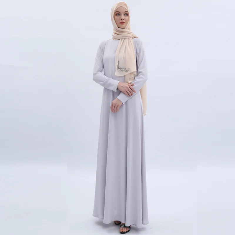 Abaya Длинное Макси мусульманское платье Турция женское платье хиджаб платье с длинным рукавом Дубай Арабский турецкий мусульманские платья Tesettur Elbise Caftan