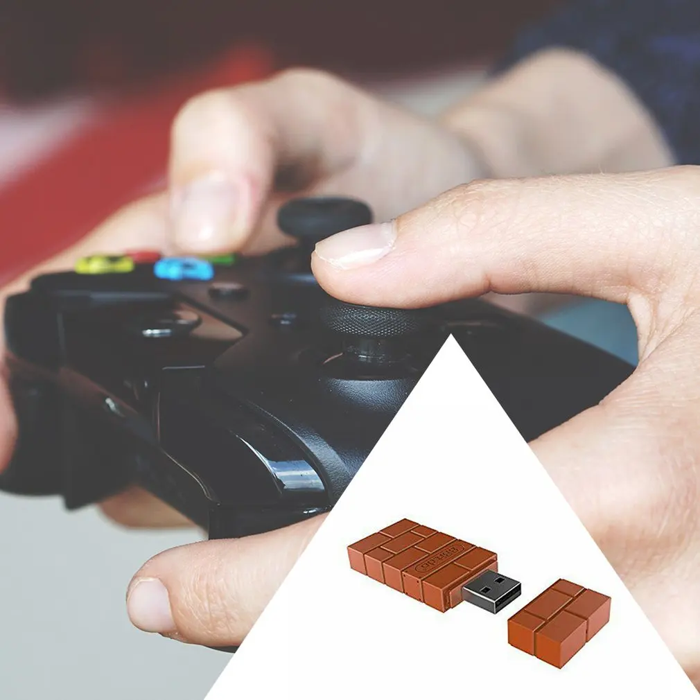 Портативный беспроводной геймпад приемник Usb переключатель адаптер игровой