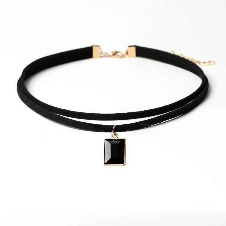 

Variety of New Products Accessories Lace Velvet Short Neckband Necklace Set Clavicle Neck Chain Collar Female Jewelry Gift