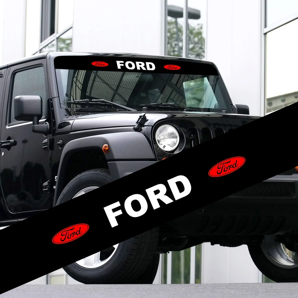 Наклейки для автомобильного стайлинга модные передние и задние наклейки Ford Focus