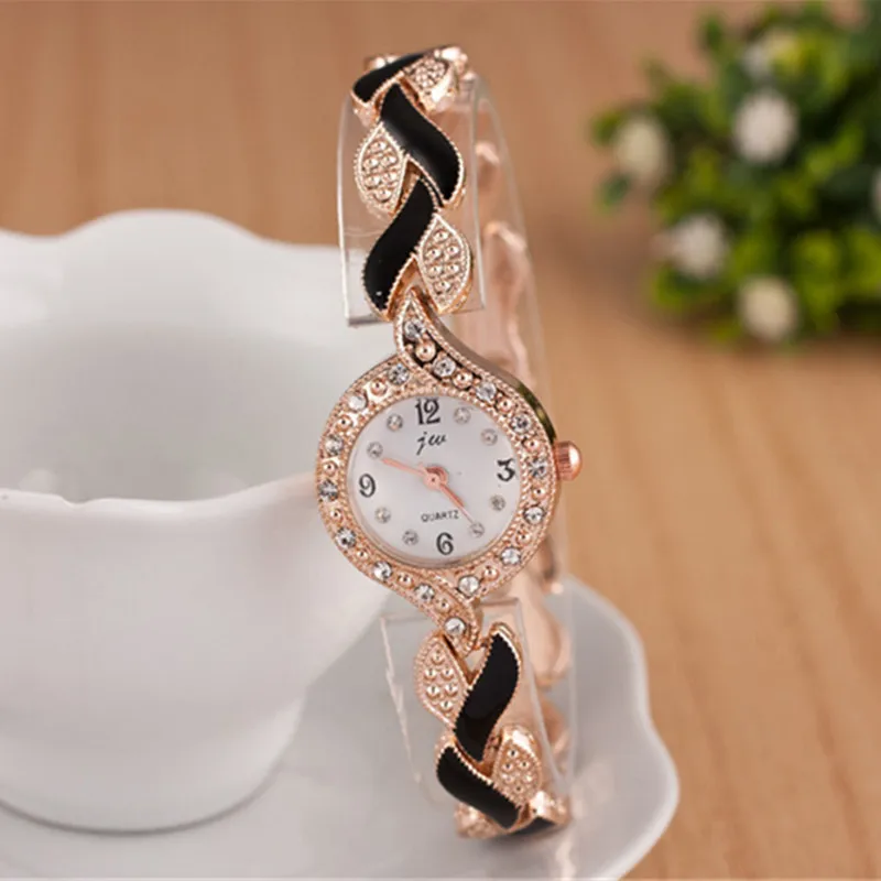 

2019 New Brand JW Bracelet Watches Women Luxury Crystal Dress Wristwatches Clock Women's Fashion Casual Quartz Watch reloj mujer