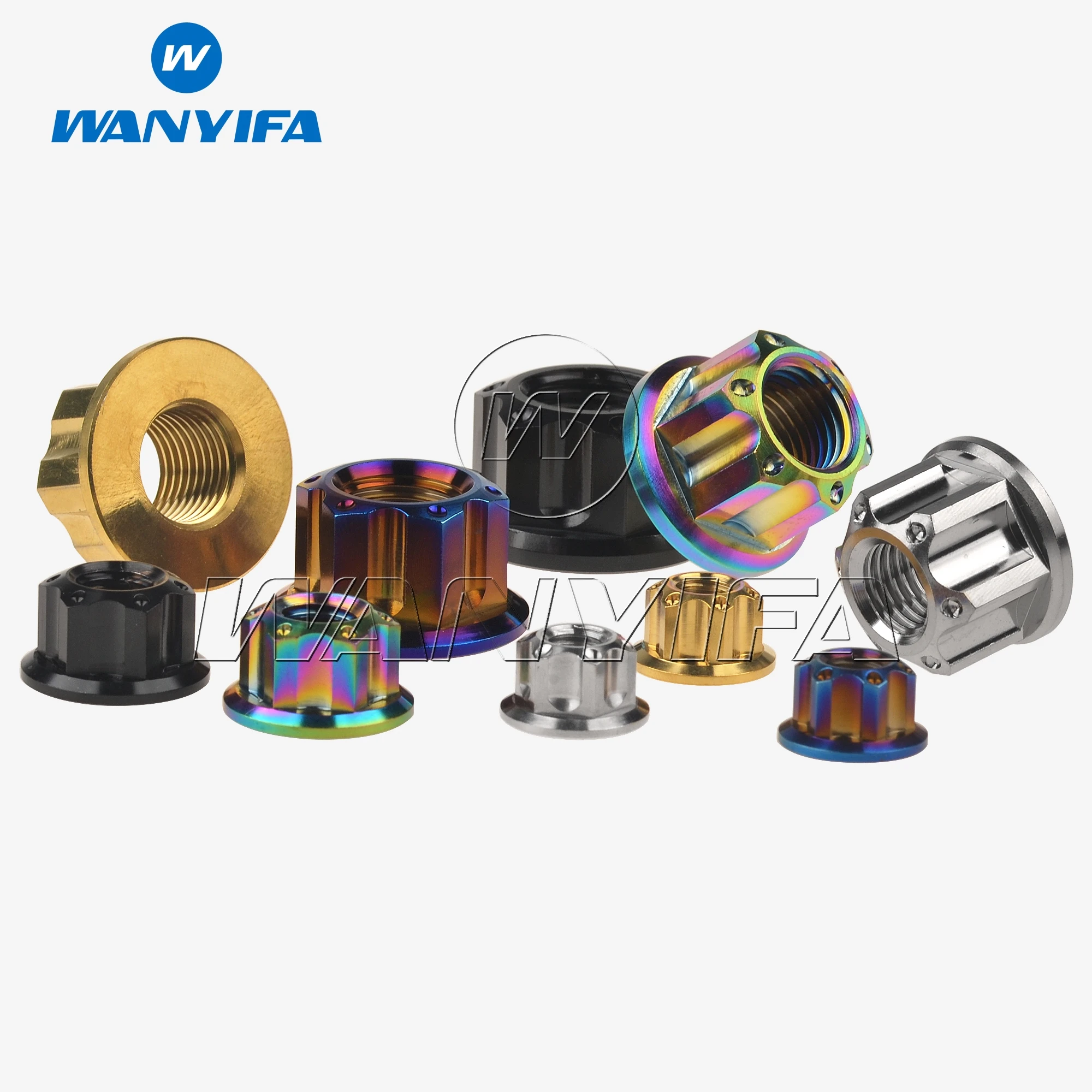 Шестигранная гайка титановый &quotwanifa&quot M6 M8 M10 M12x1.25 M14x1.5 M16x1.5 Torx для велосипедов