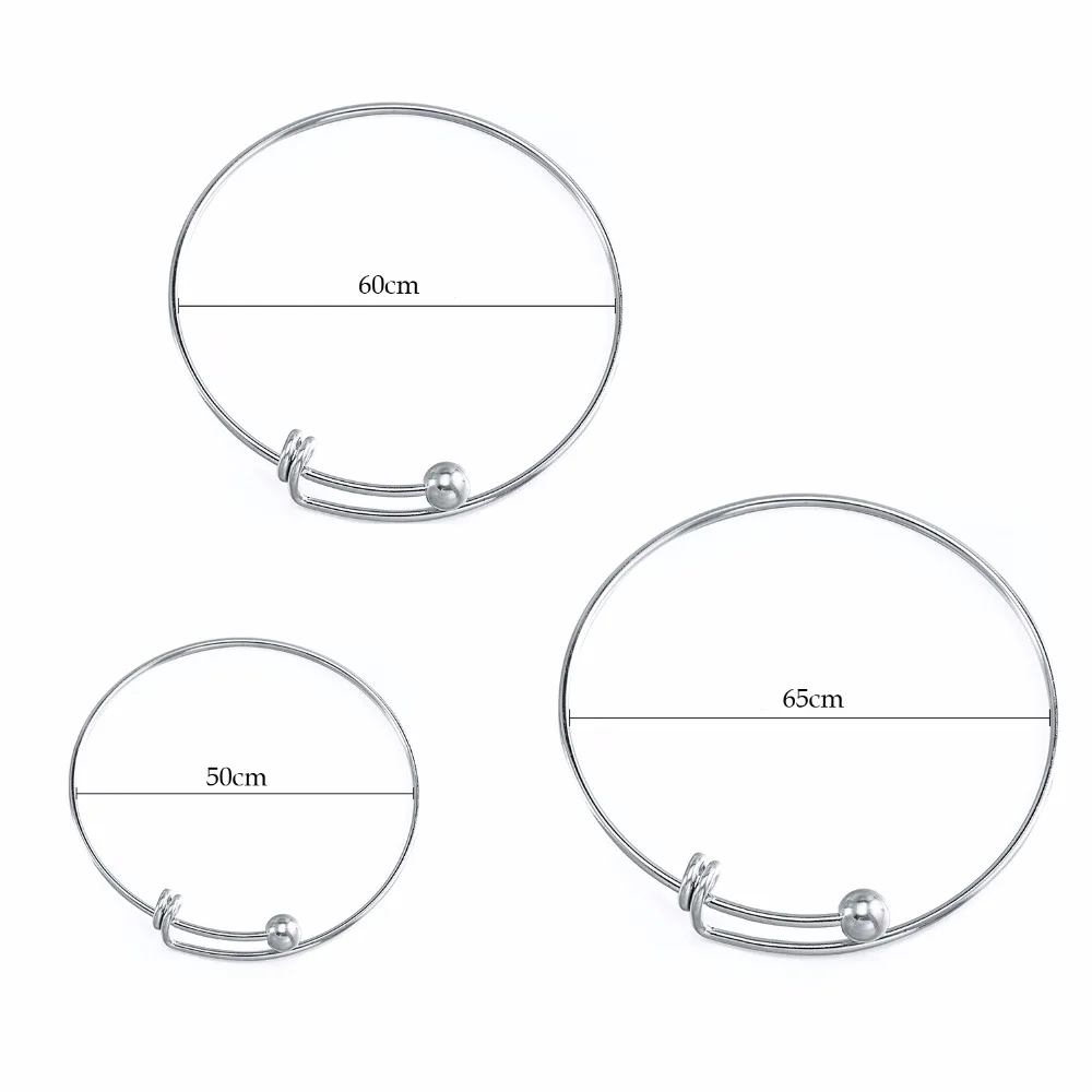 5 шт. регулируемые браслеты из нержавеющей стали|Браслеты| |