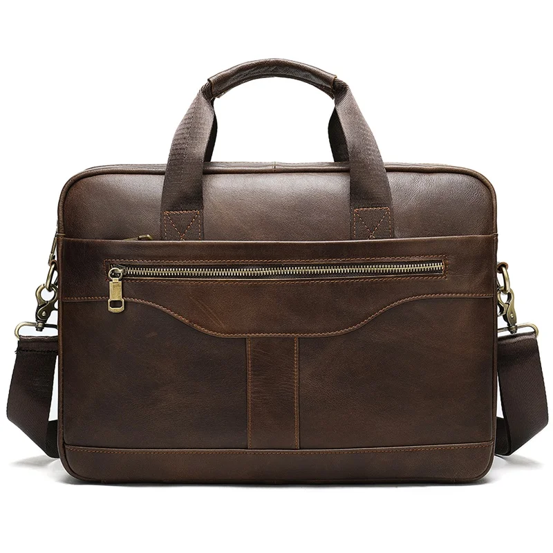 Мужской портфель из натуральной кожи сумка для ноутбука мужские деловые сумки