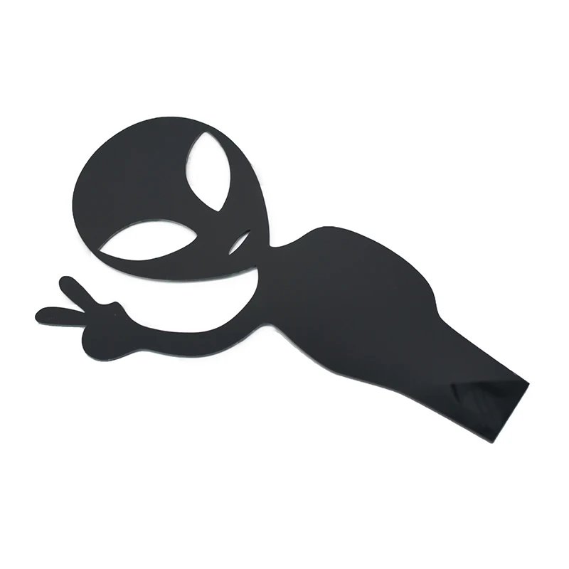 

Black ET Aliens Garden Outdoor Decoration Fence Yard Car Planet Man Gardening Jewelry FP8