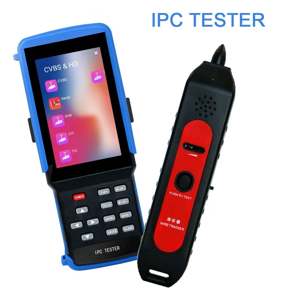 Новейший коаксиальный HD 4 0 CCTV-тестер IPC9310 H.265 4K IP 5MP AHD 8MP CVI TVI CVBS-тестер камеры