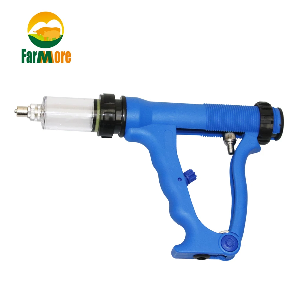 

1Pc Veterinary Feeding Gun Continuous Adjustable Feeder Gun For Cattle Sheep Pig Rabbit Animals Livestock Tools 50/30/20/10ml