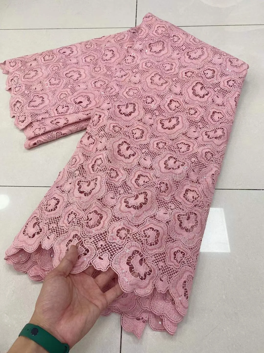 

African Lace Fabric Nigerian Lace Fabrics 2021 High Quality Lace African Lace Fabric Lace Guipure Cord Lace Fabric For party