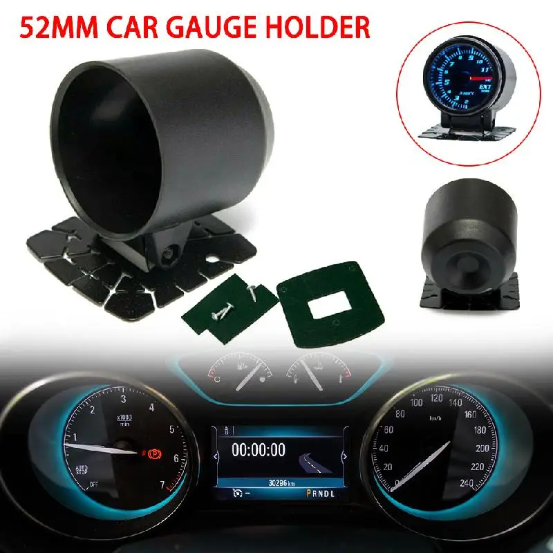 Универсальный 52 мм Автомобильный манометр с наклейкой автомобильный Стайлинг