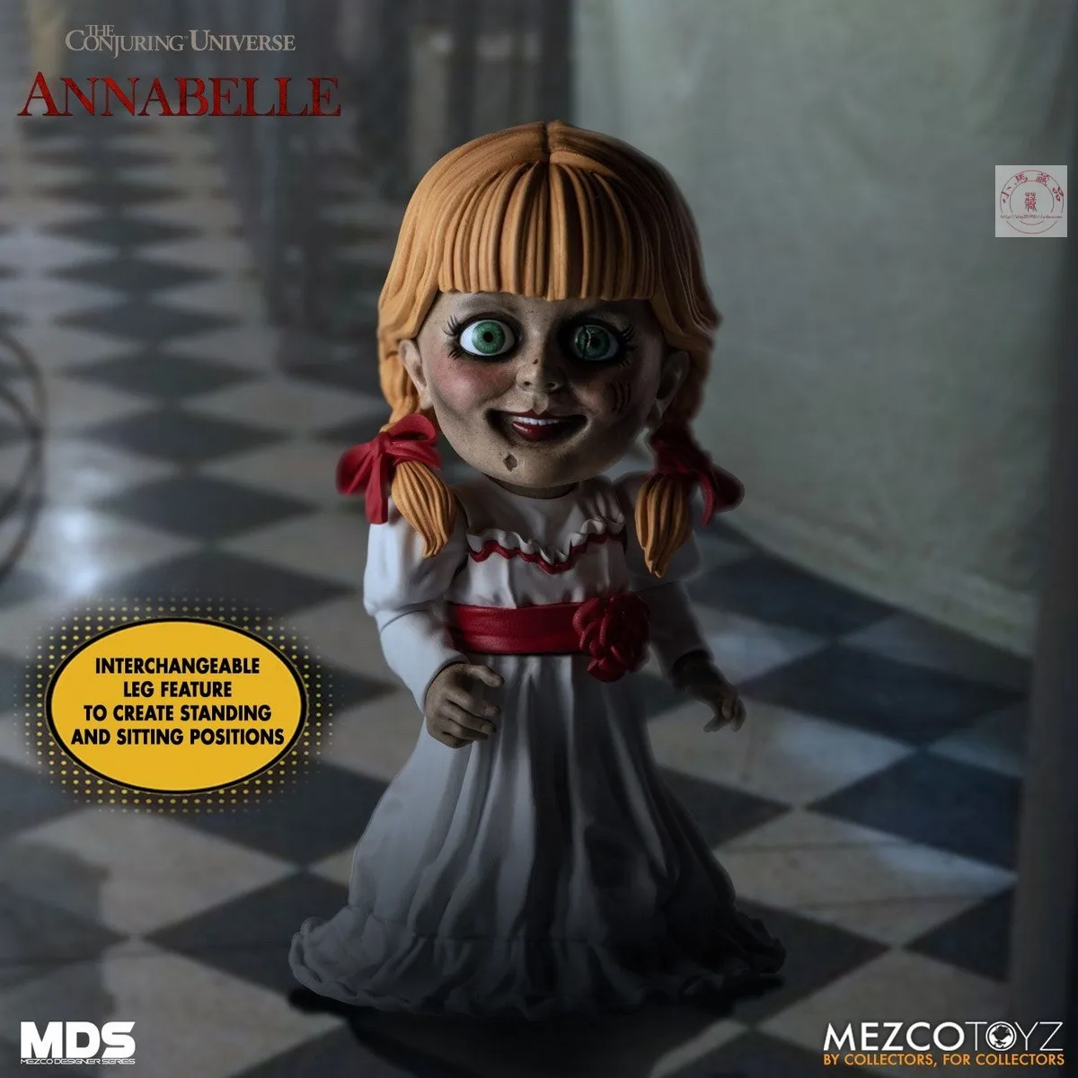 6 дюймов оригинал Mezco живых мертвецов Annabelle рисунок поставляется дома фигурку ПВХ