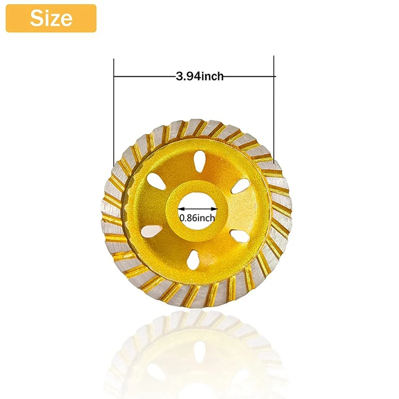 Алмазный шлифовальный стакан бетонный круг рабочий турборяд угловой станок