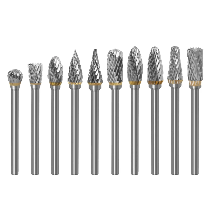 

Good Quality Solid Tungsten Steel Carbide Rotary File Widely Used in Carpenter Work Carving Wood and Metal Drilling