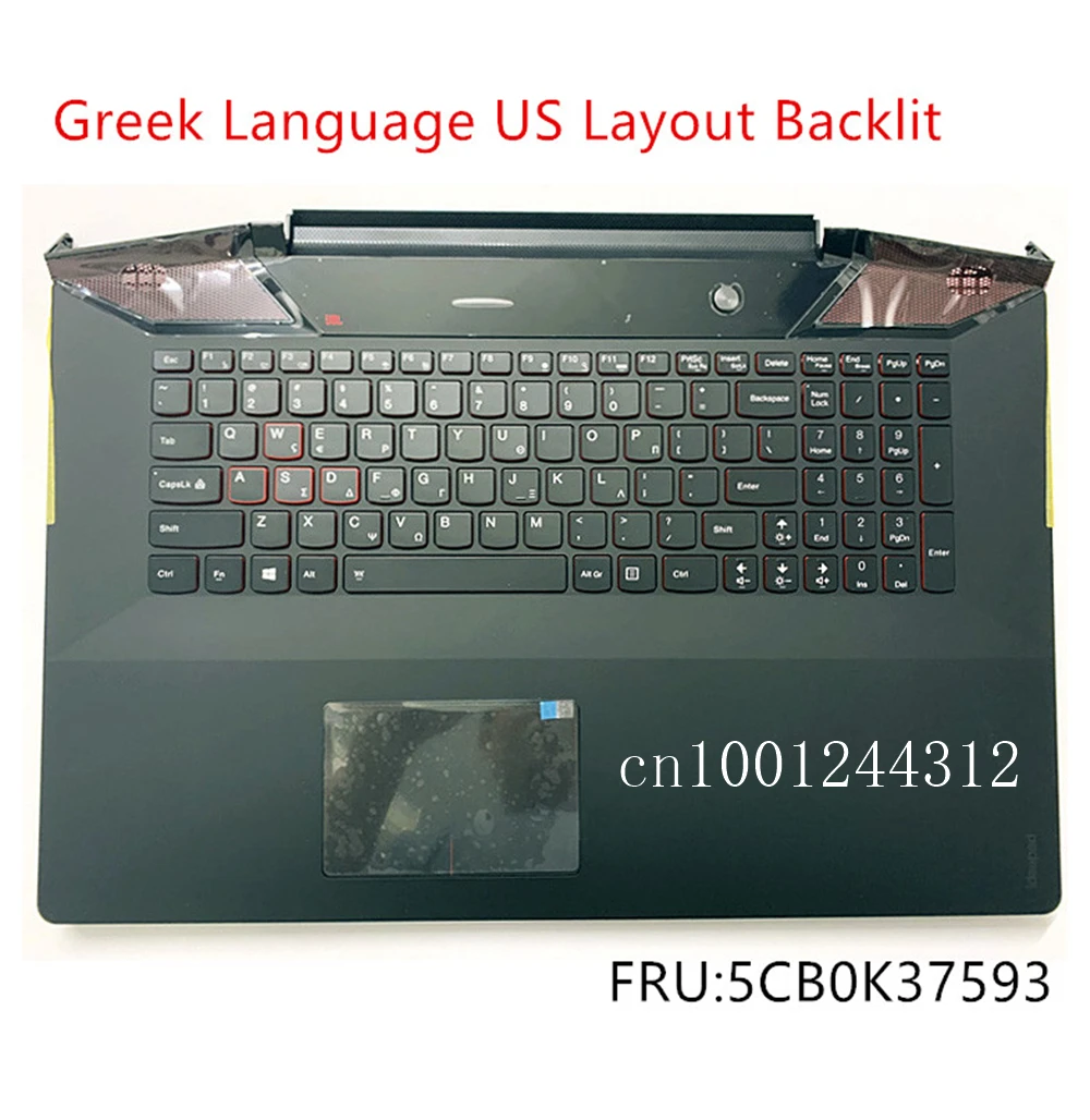      ideapad Y700-17 Y700-17ISK US Palmrest,     5CB0K37593